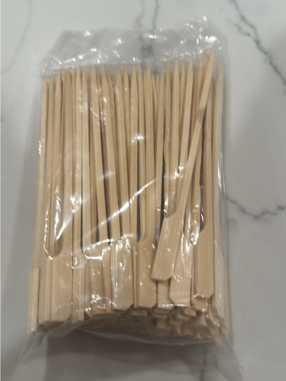 5/$25 Bamboo Cocktail Picks - Natural Wood Skewers - Picture 5 of 5